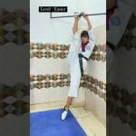 Karate Enthusiast Mastering Splits: A Journey of Flexibility